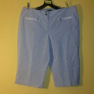 Striped woman's kapri