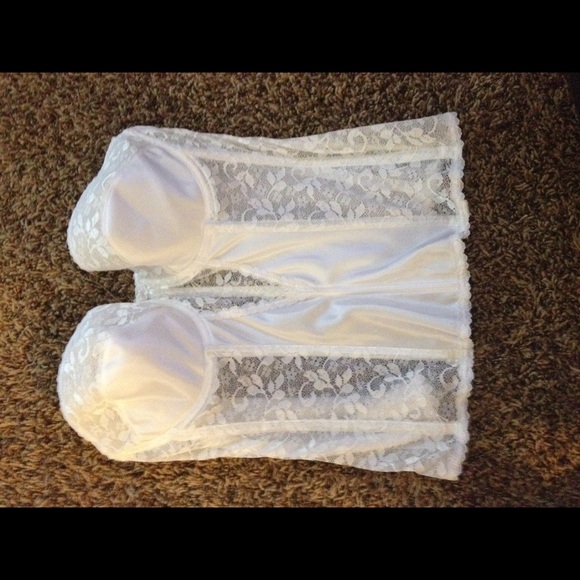 White lace Carnival Corset