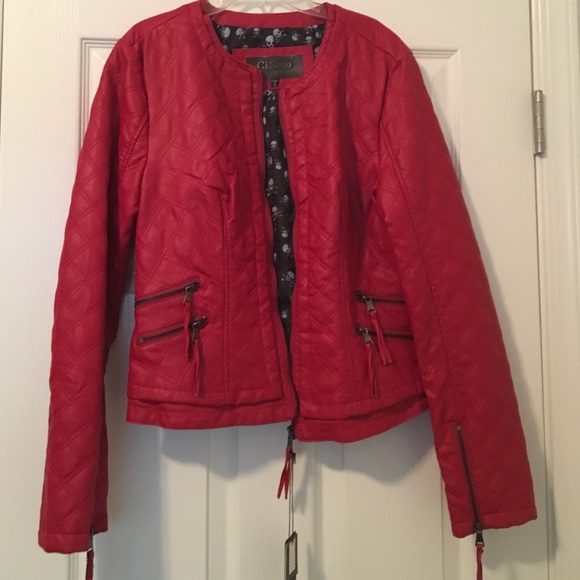 NWT Leather Coat