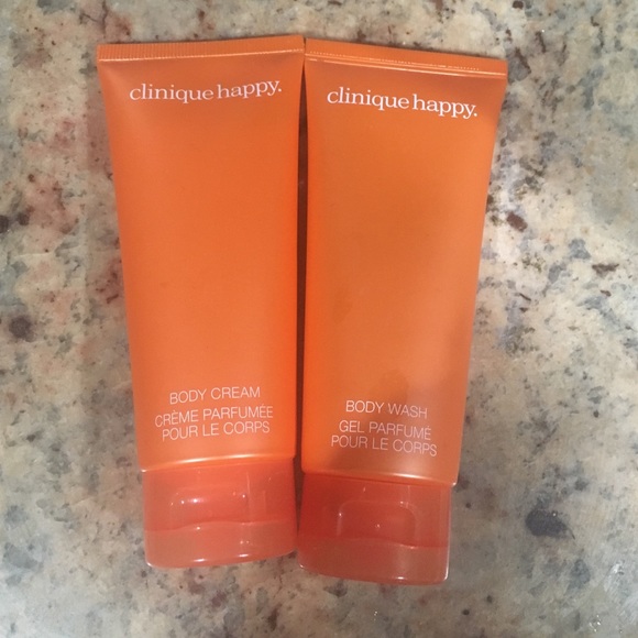 Clinique Happy Body Wash & Body Cream