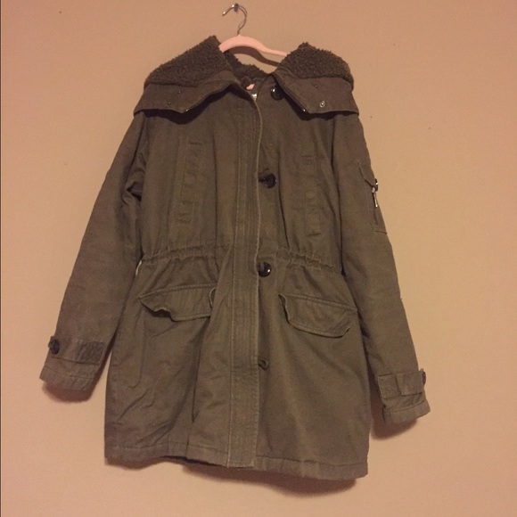 Michael Kors Army Green Winter Coat