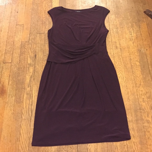 Chaps purple dress