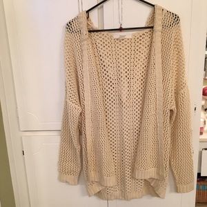 CREAM KNIT SWEATER
