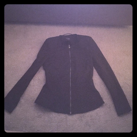 Fitted blazer jacket