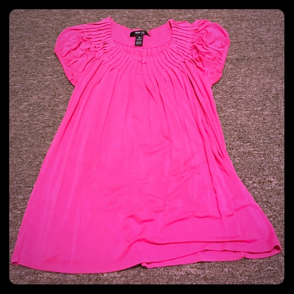 Pink Pullover Blouse