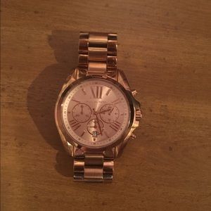 Michael Kors rose gold watch