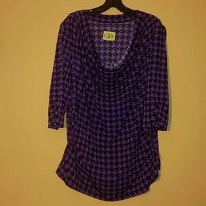 Purple woman's blouse