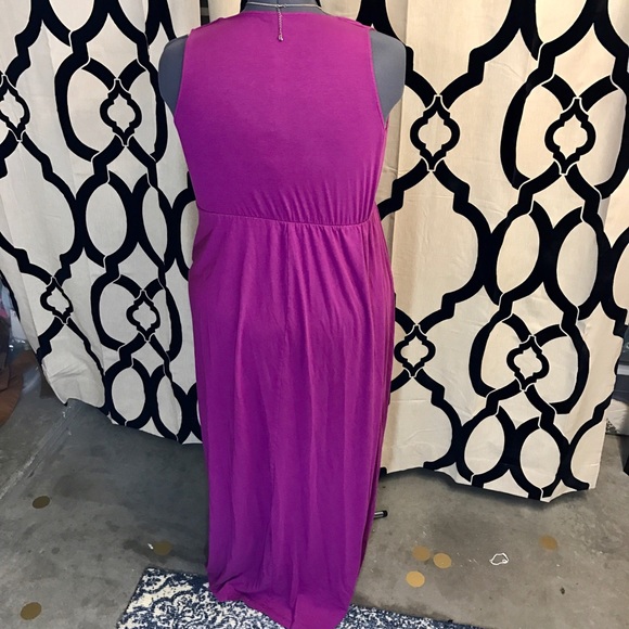 Splendid Magenta Maxi Dress - Picture 2 of 4