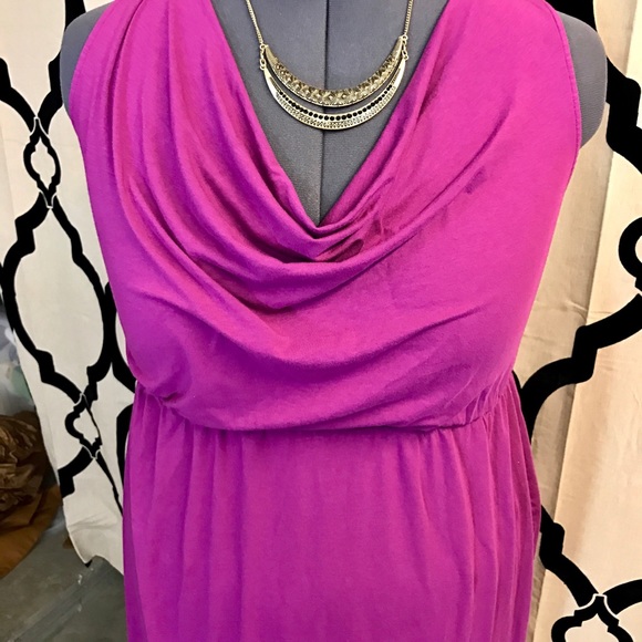 Splendid Magenta Maxi Dress - Picture 3 of 4