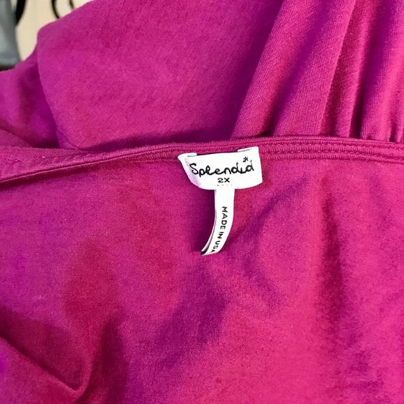 Splendid Magenta Maxi Dress - Picture 4 of 4