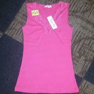 Pink woman blouse
