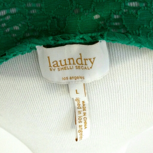 NWOT Laundry by Shelli Segal Lace Blouse - Picture 5 of 5