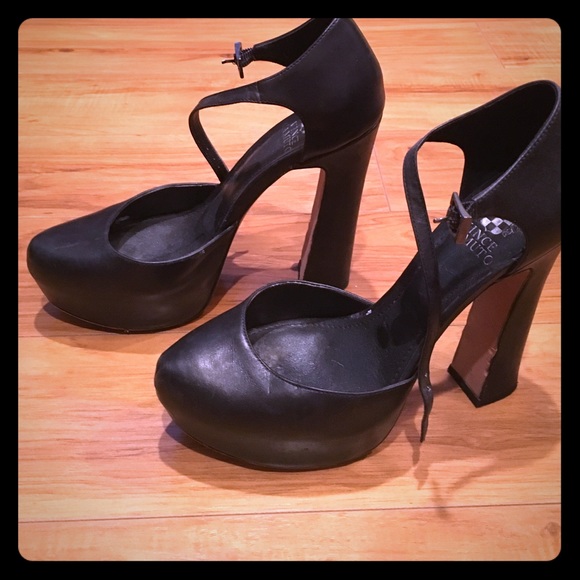 Vince camuto straps heel