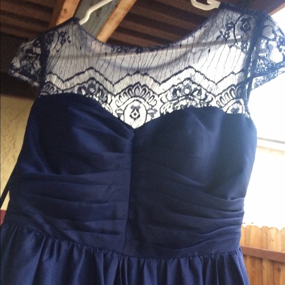 Blue Bridesmaid dress-