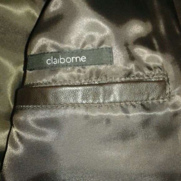 Dark Brown Leather Jacket - image 3