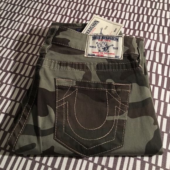 True Religion Camo Leggings