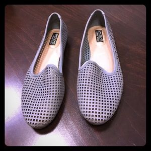 Adam Tucker... me too Yale loafers grey size 8