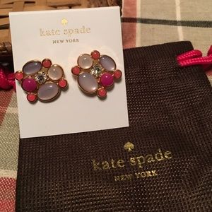 Kate spade statement earrings NWT