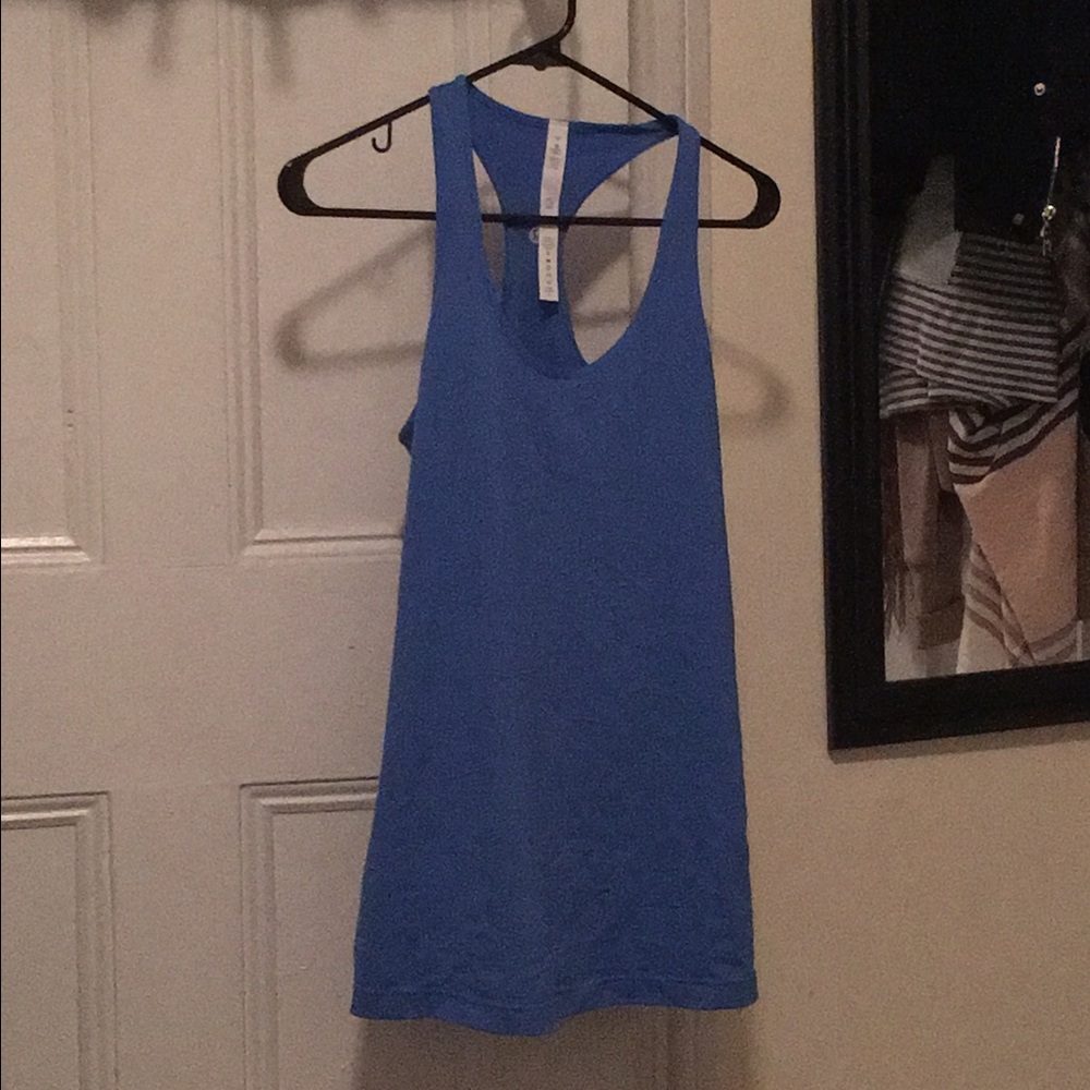 lululemon blue tank