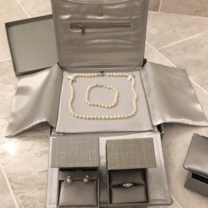 Real Pearl Jewelry Set - Never Worn!