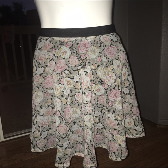 Floral skirt
