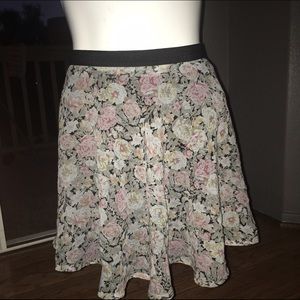Floral skirt