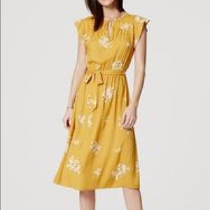 Loft flower dress