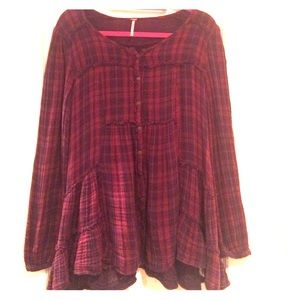 Free People Boho Flannel