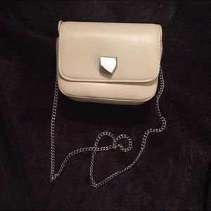 Zara Cream Crossbody Purse