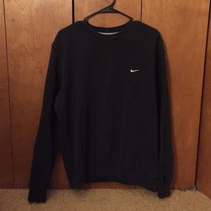 Black nike crew neck