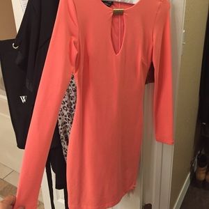 Sexy long sleeve dress