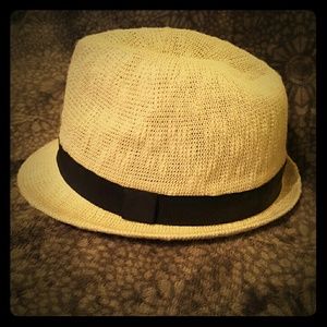 White fedora