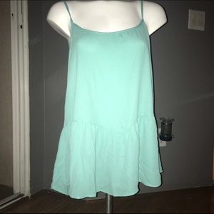 Blue spaghetti strap bliss