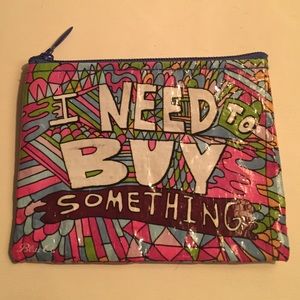 "I Need To Buy Something" Coin Purse
