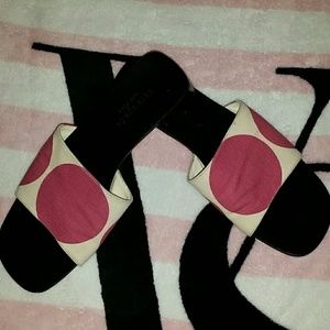 Kate Spade Polka dots textil sandals