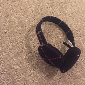 Preppy plaid J. Crew earmuffs