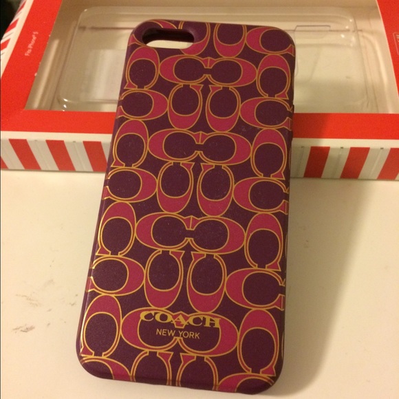 Coach iPhone 5 case cover