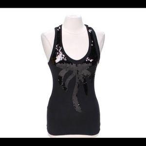 Miley Cyrus Max Azria Sequins tank top