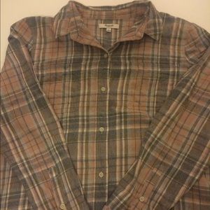 Madewell button down shirt size large.