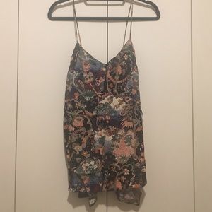 Zara camisole / tank with high low hem