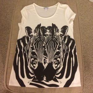 Express Zebra Shirt