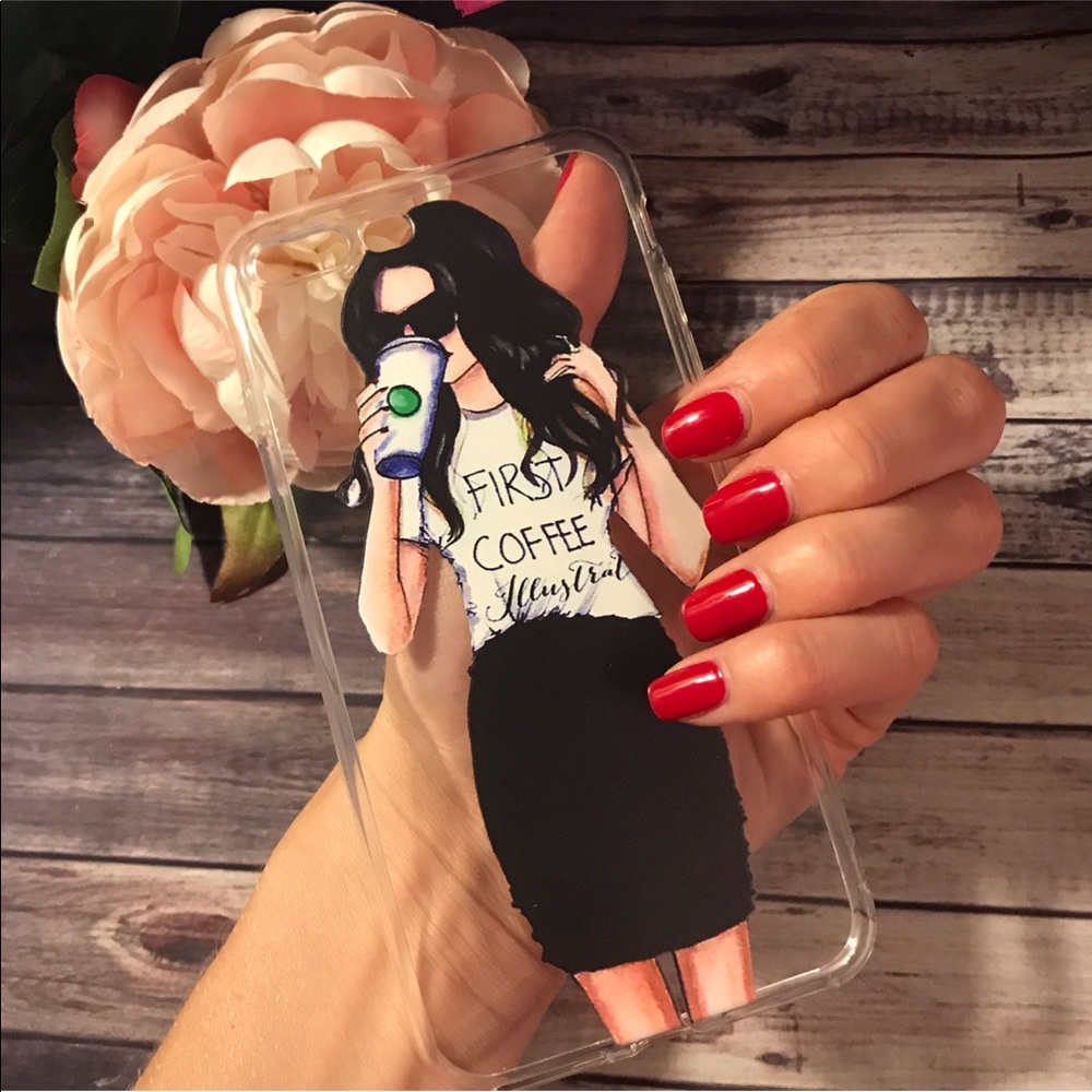 HP  Coffee IPHONE 7 8 PLUS CASE STARBUCKS - Picture 4 of 6