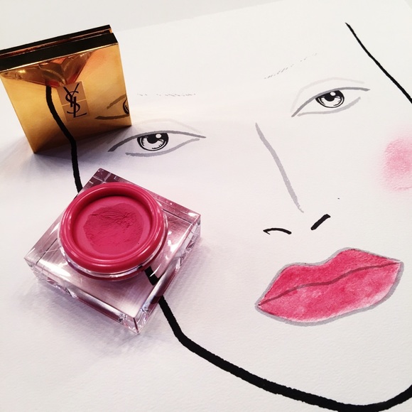 Yves Saint Laurent Other - NEW YSL Creme Blush and YSL Makeup pouch