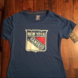 New reebok rangers t shirt size large