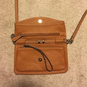 Tan Nine West wallet purse