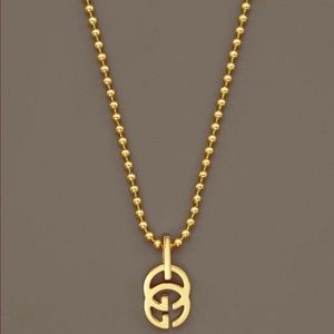 Gucci 18K Yellow Gold Running G Necklace, 17.71"