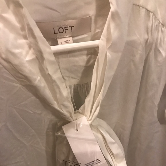 Loft dress cotton linen with gold thread in linen - Picture 2 of 3