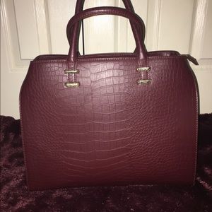 H&M Large Maroon Tote