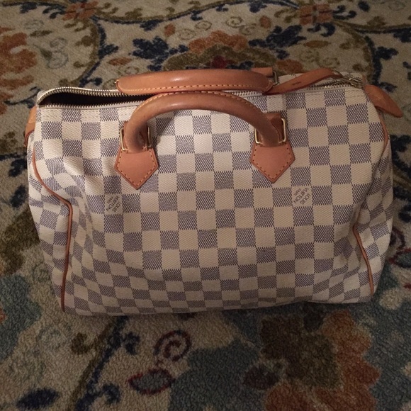 Louis Vuitton totes white