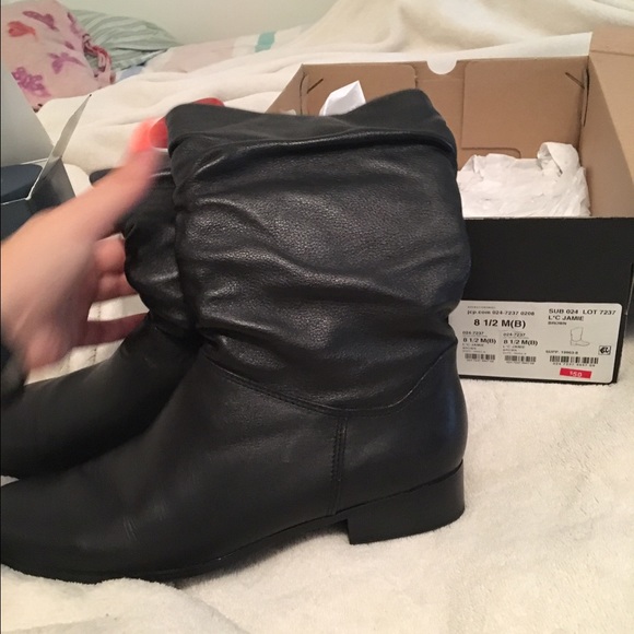 Black boots